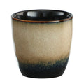 Customized Logo Kiln Transformed Tea Cups Creative Retro Japanese Style Ceramic Tea Cup Gift Cup Box Set