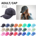 Vintage Cotton Plain Washed Dad Hats Custom Logo Embroidery Denim Caps Gorras