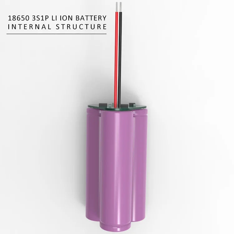 DTP Factory Rechargeable Cylindrical Battery 11.1V 18650 Cells  3S1P 2200mAh 2600mAh 3000mAh Li-ion Batteries for Power Tools