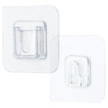 Strong Self-Adhesive Hot Melt Waterproof Wall Hook Removable Rubber Water-Activated Polyester Coat Hanger No Residue Restickable