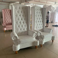 Best Selling Factory Price High Back Chair King Throne Royal Chair for Nail Salon