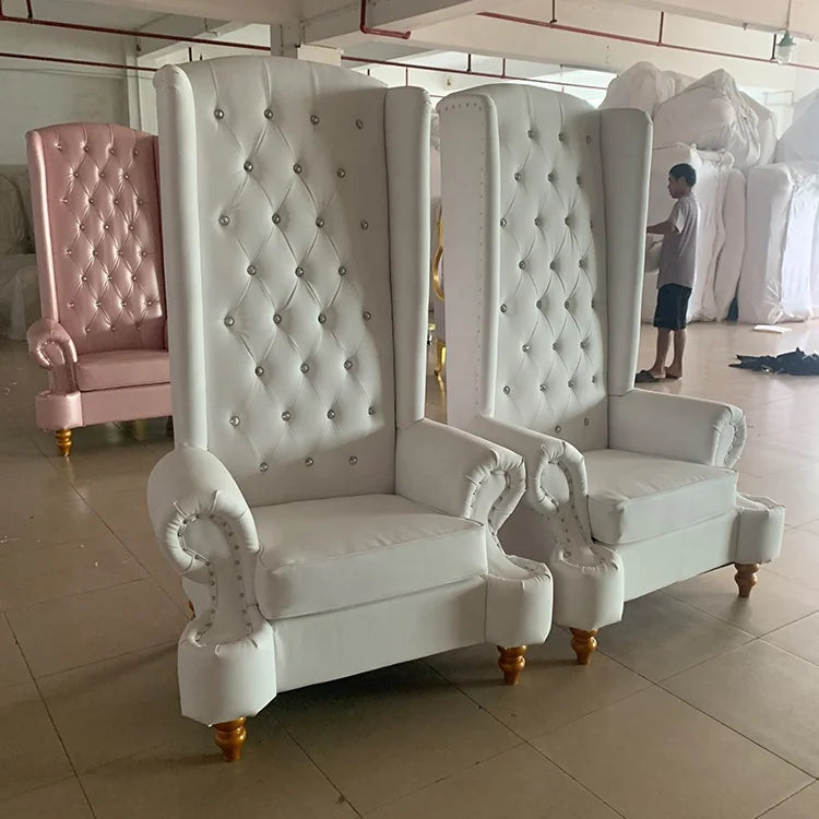 Best Selling Factory Price High Back Chair King Throne Royal Chair for Nail Salon