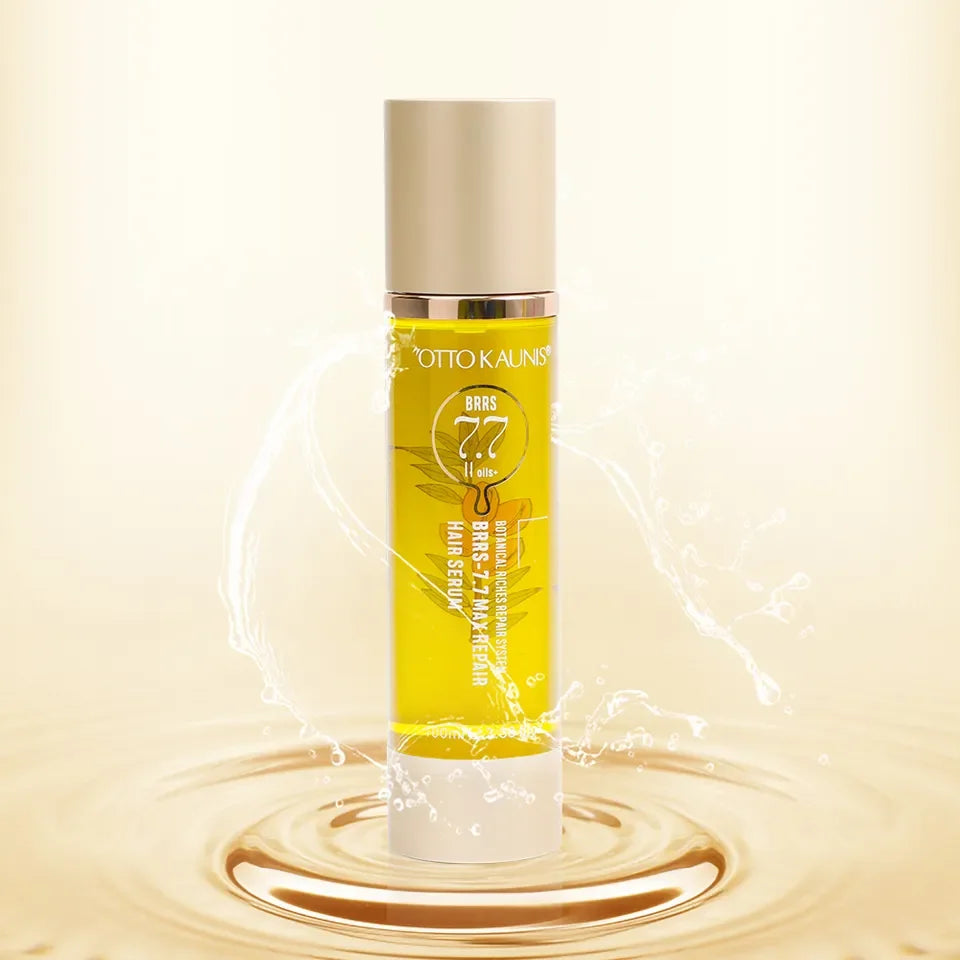 Customized BRRS 7.7 Heat Protect Argan Oil Hair Repair Serum Oil Smooth Silky Hair Care Serum Anti Hair Loss