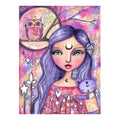 Ever Moment Diamond Painting Cartoon Girl Paint By Diamond Wall Decoration Handmade Embroidery Mosaic Gift Artwork 4Y590