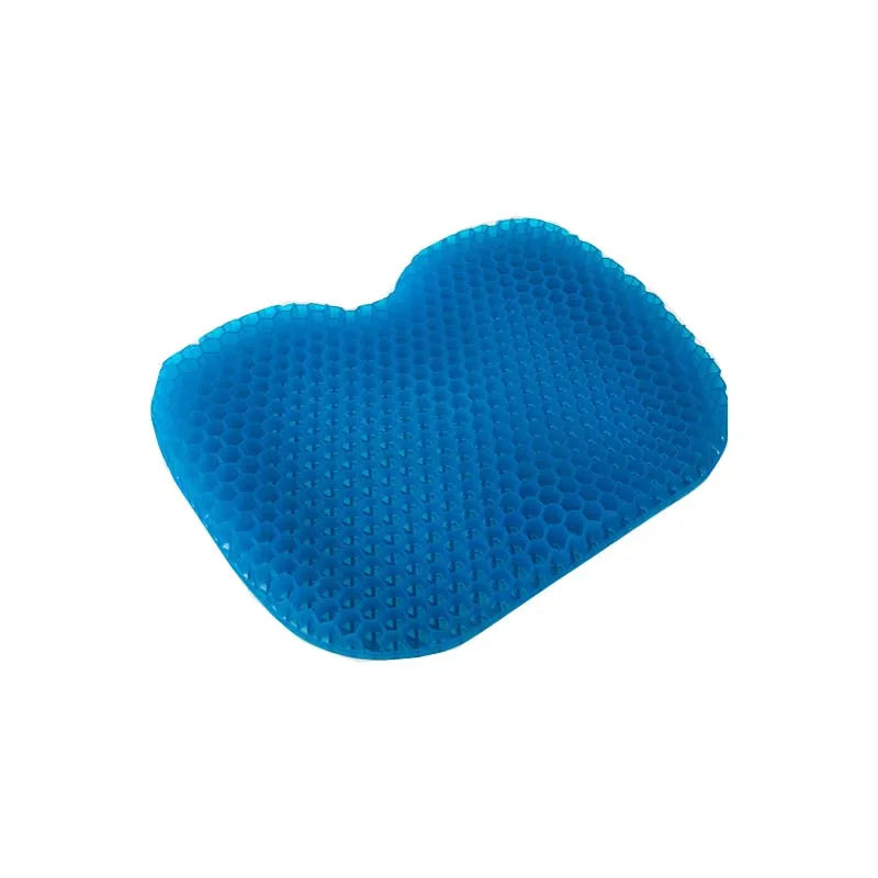 Portable Washable Silicone Honeycomb Gel Car Seat Cushion TPE Material Foam Universal Cool Office Chair Pad