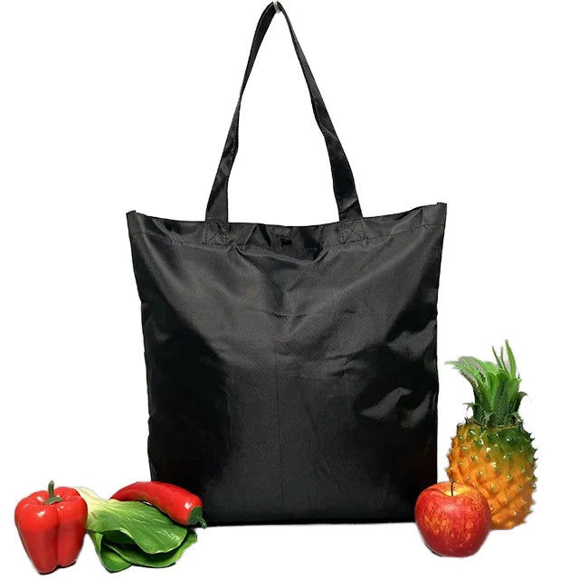 Custom Eco-Friendly Oxford Tote Bag Zipper Foldable Daily Shopping Shoulder Bags Waterproof Travel Bag Logo Pattern Customizable