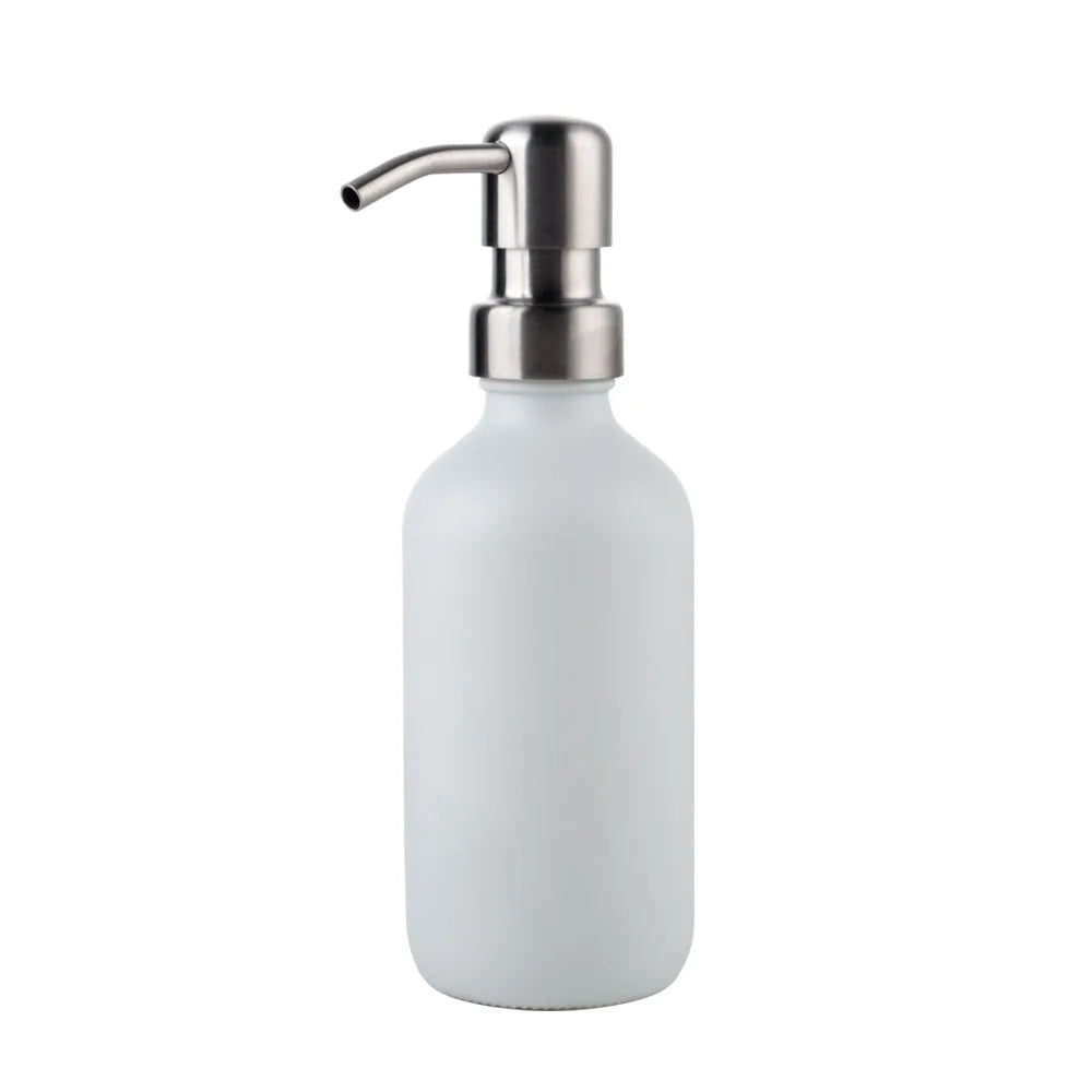 Chinese Factory Bottled Dispenser Foam for Shower Gel 250ml Glass Foaming Hand Soap Bottle