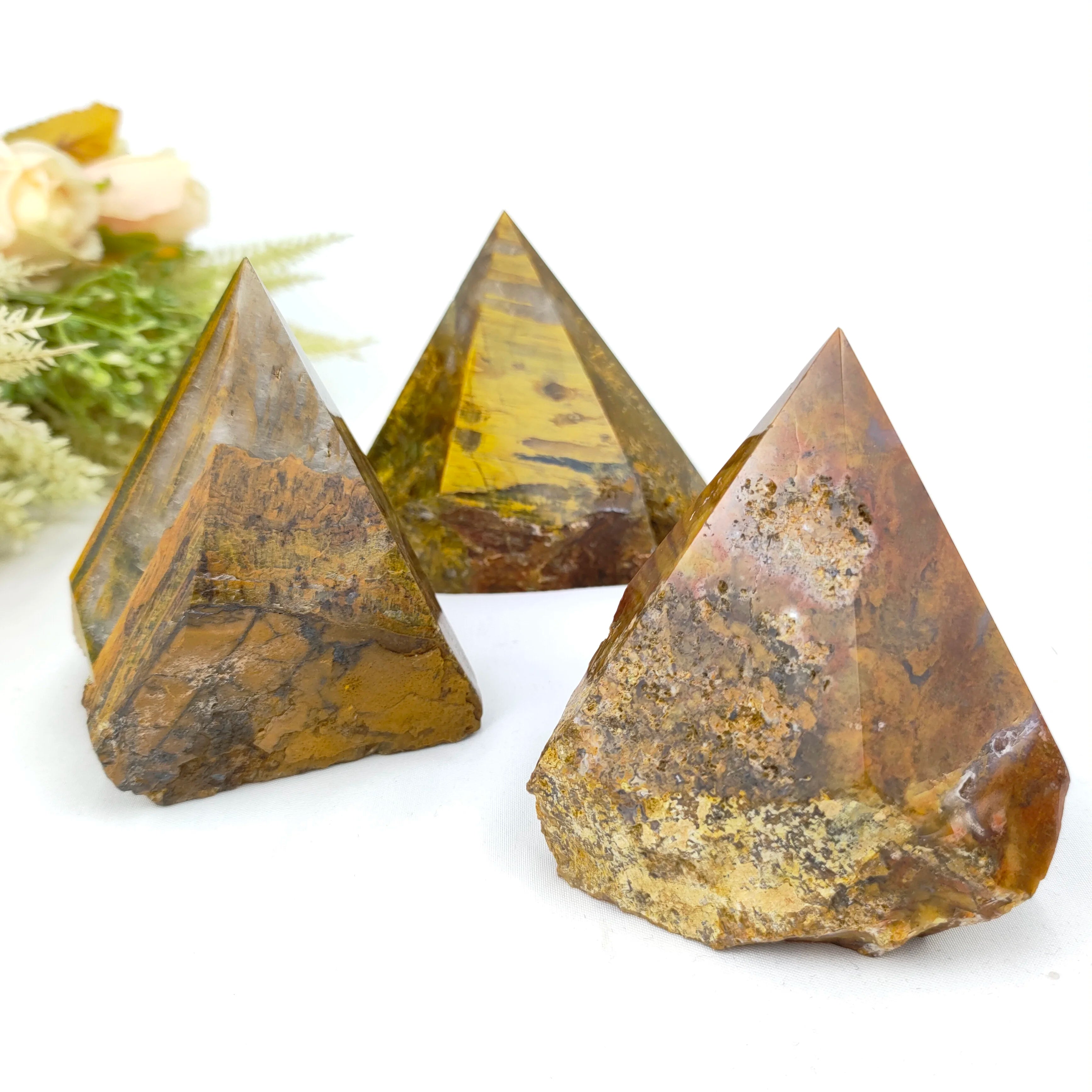 Natural  Pietersite Rough Stone Single Terminated Crystal Point for Home Decoration
