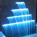 Stainless Steel Waterfall Blade Equipment for Pools Wall Waterfall Feature