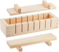 Bambus Natural Custom Logo Japanese Kitchen Tool Cute Simple Wood Press Sushi Mold for Sashimi Square Shape