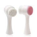 Face Brush Silica Gel Facial Brush Automatic Double Sided Facial Cleanser Blackhead Removing Product Pore Cleaner Exfoliating
