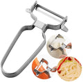 Vegetable Peeler Stainless Steel for Kitchen - U Peeler Safe to Use for Peeling Veggie Potato Fruit Carrot Cucumber