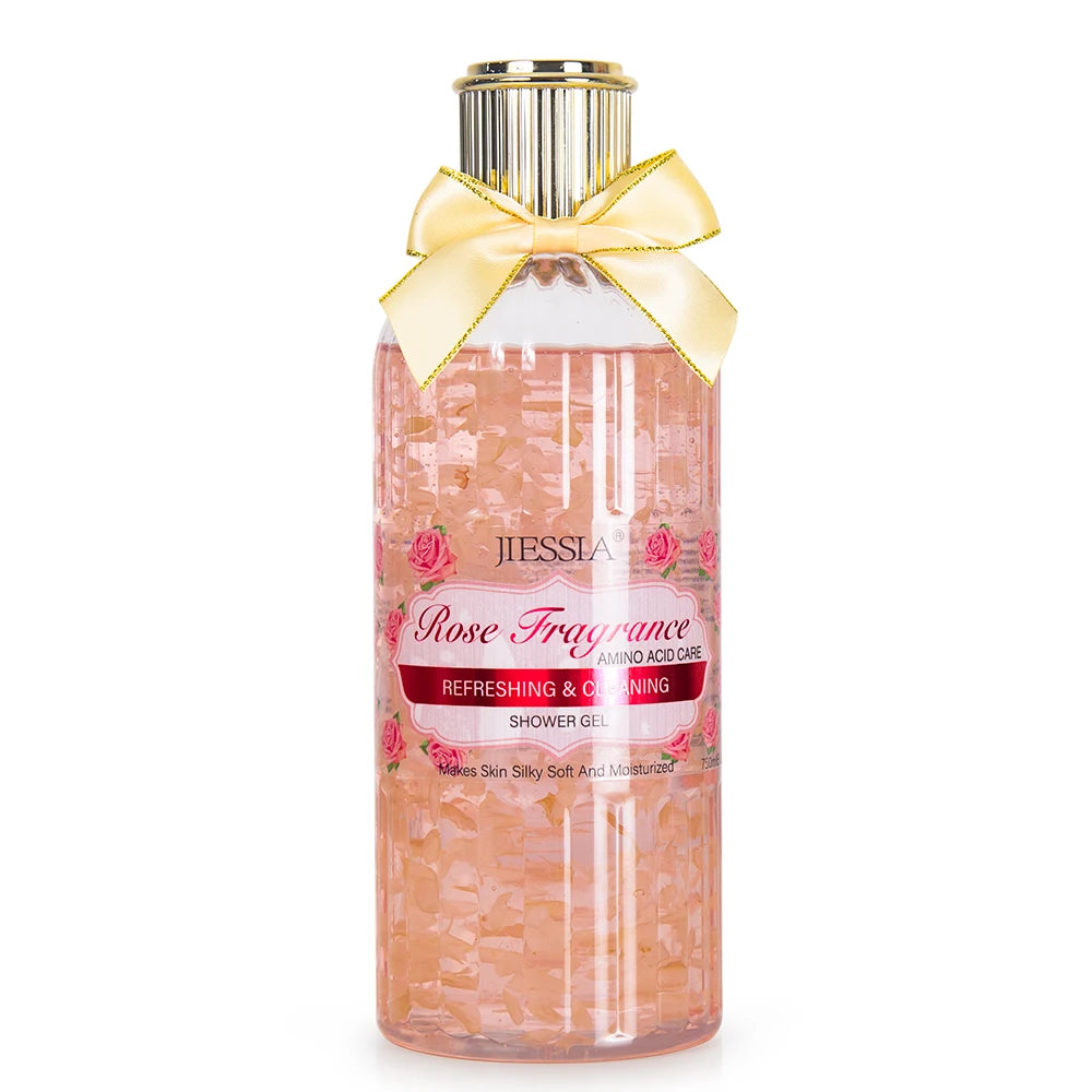 New Arrival Stocks Clarifying Men and Woman Natural Lightening Amino Acid Whitening Wholesale Body Flower Shower Gel