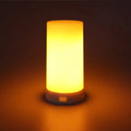 USB Rechargeable LED Fireplace Light Modern Indoor/Outdoor Night Lighting Fire Flame Lamp Sensor Control Dimmable Warm White