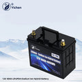New Yichen 12.8V 60Ah NA Auto Lithium Battery Dual-Purpose Cranking Lifepo4 Sodium Ion Hybrid CCA 1000 -40~90C Battery