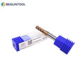 ZCC CT ODM/OEM Solid Tungsten Carbide End Mill HMX Series PVD/CVD Coated 55HRC Climb Milling Cutter