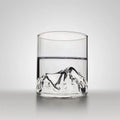 Creative Chinese Style 170ml 300ml High Borosilicate View Mountain Glass Design Cup