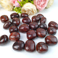 Wholesale Bulk 2-3cm Natural Polished Healing Crystals Chicken Blood Stone Rolling Stone