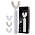 Shenzhen Factory's New Arrival Portable Smart Nylon U-Shaped 360 Toothbrush Adult Electric Sonic Toothbrush with Straight Handle