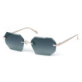 Sifier New Arrivals square Rimless Eyewear Gradient Lenses Sunglasses Men Shades Luxury Fashion Metal Women Sunglasses