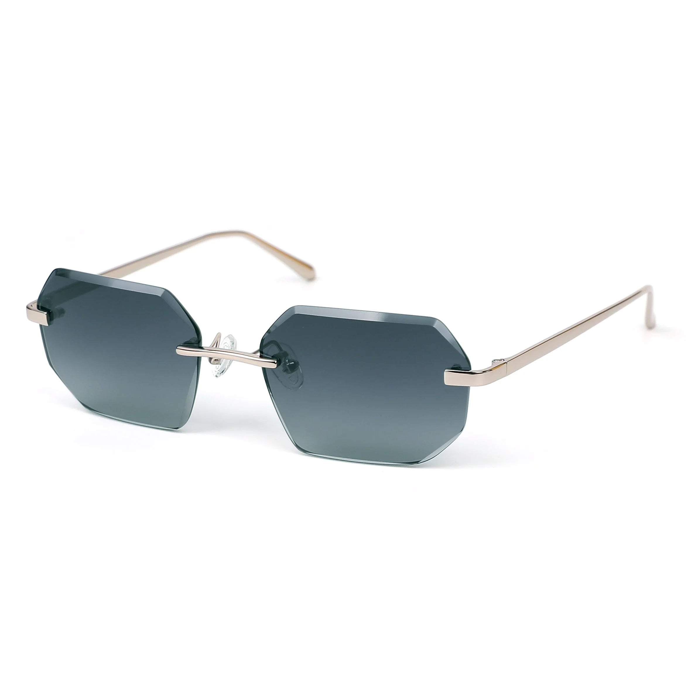 Sifier New Arrivals square Rimless Eyewear Gradient Lenses Sunglasses Men Shades Luxury Fashion Metal Women Sunglasses