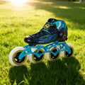 EACHkids Professional Kids Roller Inline Speed Skates 4 Carbon Alloy 90mm 100mm 110mm Wheels Aluminum Kids Roller Skating