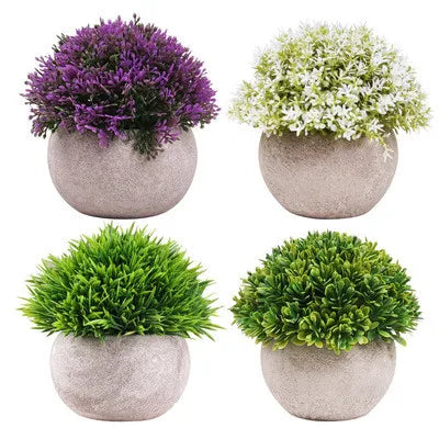 Decorative Creative Graduation Desktop Mini Simulation Plant Indoor Decoration Artificial Bonsai Potted Plant