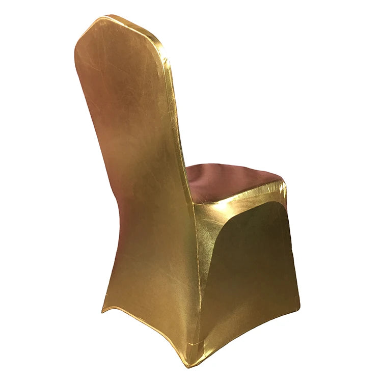 Factory Direct Navy Gold Silver Chair Slipcovers Premium Quality Covers for Comfort and Style