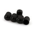 Black Color Cheap Tire Valve Stem Dust Caps Tire Valve Schrader Plastic Tire Valve Caps