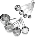 Measuring Cups Premium Stackable Kitchen Measuring Spoon Set Stainless Steel Measuring Cups and Spoons Set