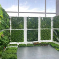 Green Wall Greenary Wall Grass Carpet Grass Wall Fake Decorative Outdoor Panels Grass Fence Artificial Hedge Fence Landscape