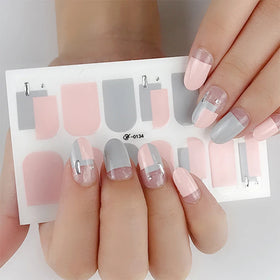 Wholesale 3D Full Wrap Art Nail Polish Foil 3D Nail Sticker