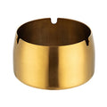 Outdoor Portable Home Windproof Smokeless Cigar Stainless Steel Ashtray With Custom Logo