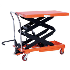 Wholesale in China Hot Popular Sea Port Materials Handing Equipment 350Kgs Trolley Ware House Lift Table