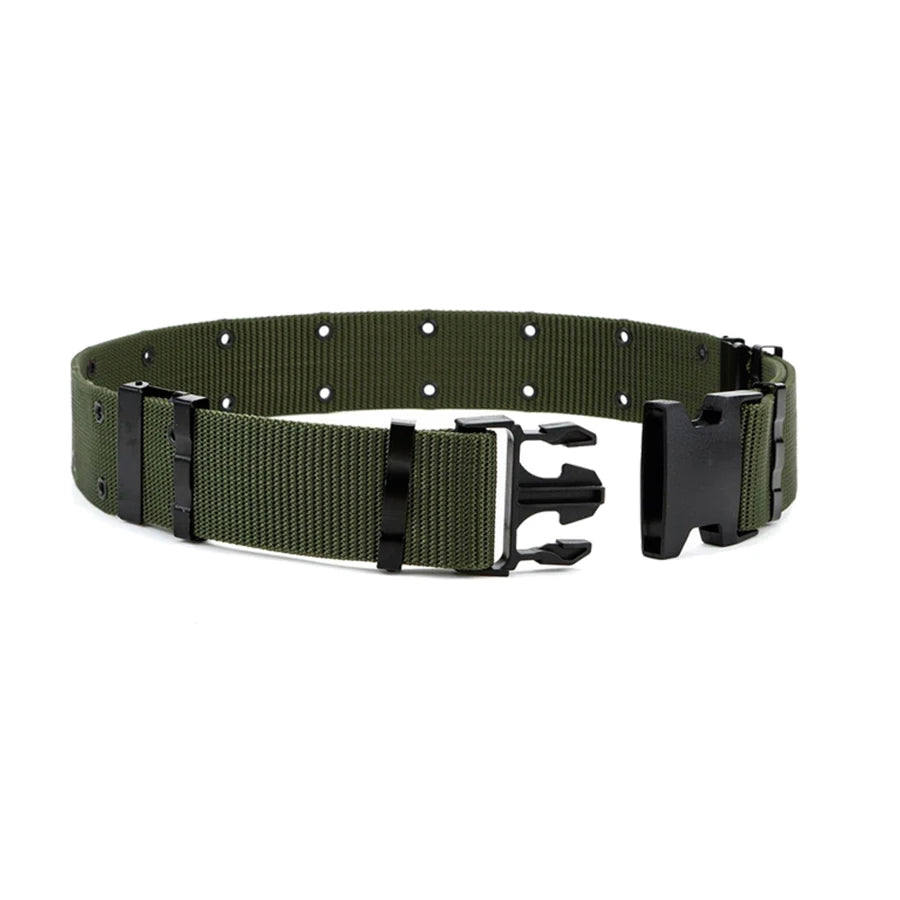 Tactical Outdoor Hiking Travelling Multi-Functional Stretch Camo Men Tactical Duty Belt