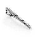 Daili Personalized Trendy Silver Tie Clip & Cuff Links Gold & Silver Plated Brass Jewelry Men's Wedding Gift