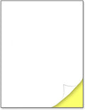 Recyclable Premium A4 Blank Waterproof Self Adhesive Matte White 100pieces A4 White Blank Self Adhesive Paper