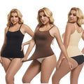Hot Selling Seamless Black Sleeveless Sculpting Slimming Body Shaper Shapewear Bodysuit Sheaths for Women