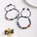 Wholesale Crystals Healing Stone Amethyst Bead 7 Chakra Crystal Tumble Crystal Bracelet