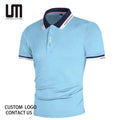 Liu Ming Clearance Sales Fashion Men Clothes Casual Business Sports Simple Short Sleeve T Shirt