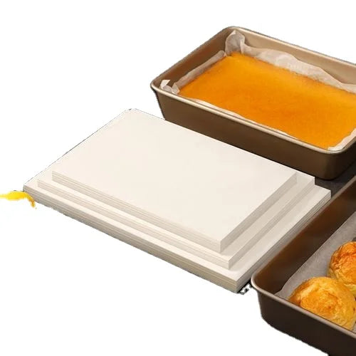 Custom Pack 100pcs 200pcs 500pcs 8 Inch Cooking & Baking Silicone Paper Sheets Baking Paper Packaging & Printing Products