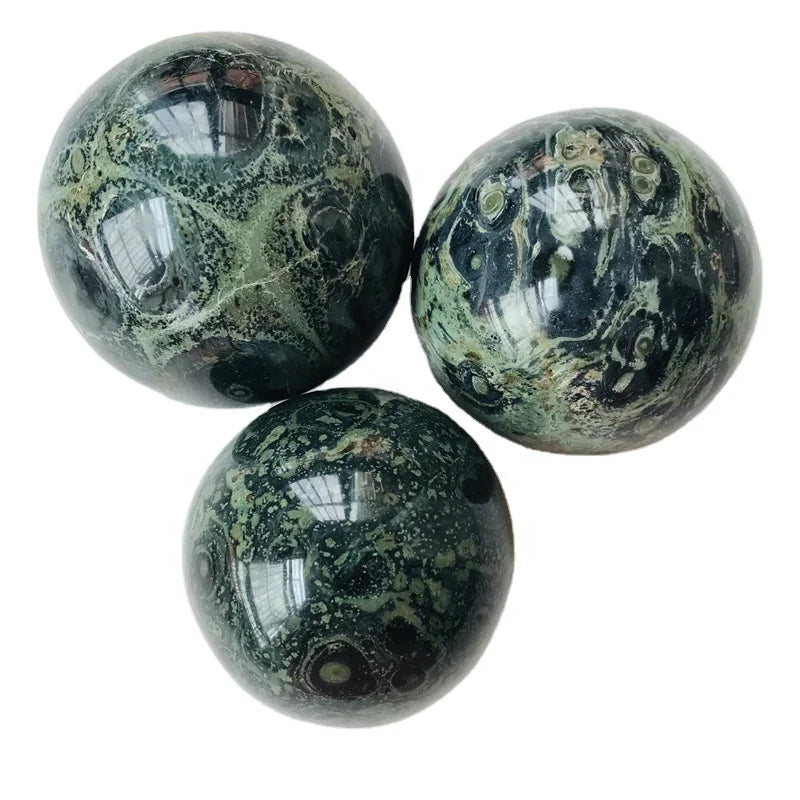 Wholesale Natural Crystal Sphere Natural Gemstone Polished Kambaba Jasper Spheres Balls For Sale