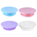 Birthday Cake Turntable Rotating Plastic Anti-skid Cake Decor Rotary Table Round Cake Stand