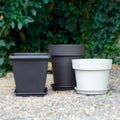 Wholesale Outdoor Round Plastic Large Plant Pots Planters Flower Pots
