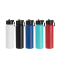 PYD Life 22oz 650ml Laser UV Logo Powder Coating Stainless Steel Vacuum Flask Thermoses Sport Water Bottle with Wide Mouth