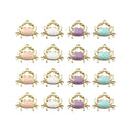 Crab Charms Enamel Ocean Animal Charms Kawaii Marine Theme Sea Life Crab Charms for Jewelry Making Bracelets Bulk