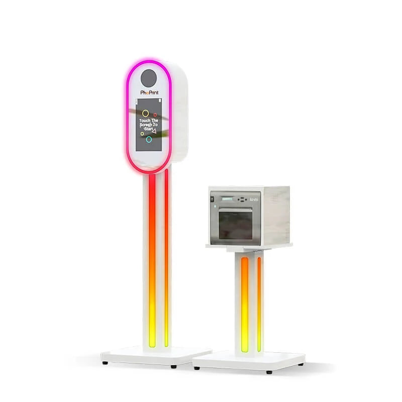 Newest Instant Light Weight With Printer Camera Bende Mirror Photo Booth