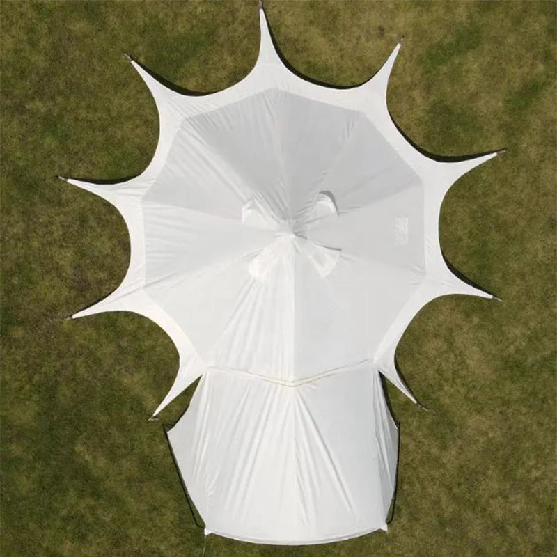 Automatic Camping Tent  Summer Mongolian Hexagonal Yurt Tourist Tent for Outdoor Travel
