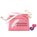 Factory Direct Eco-friendly Suede Jewelry Pouch Custom Textile Packaging Bag with Ribbon Button Flap Directly From the Source