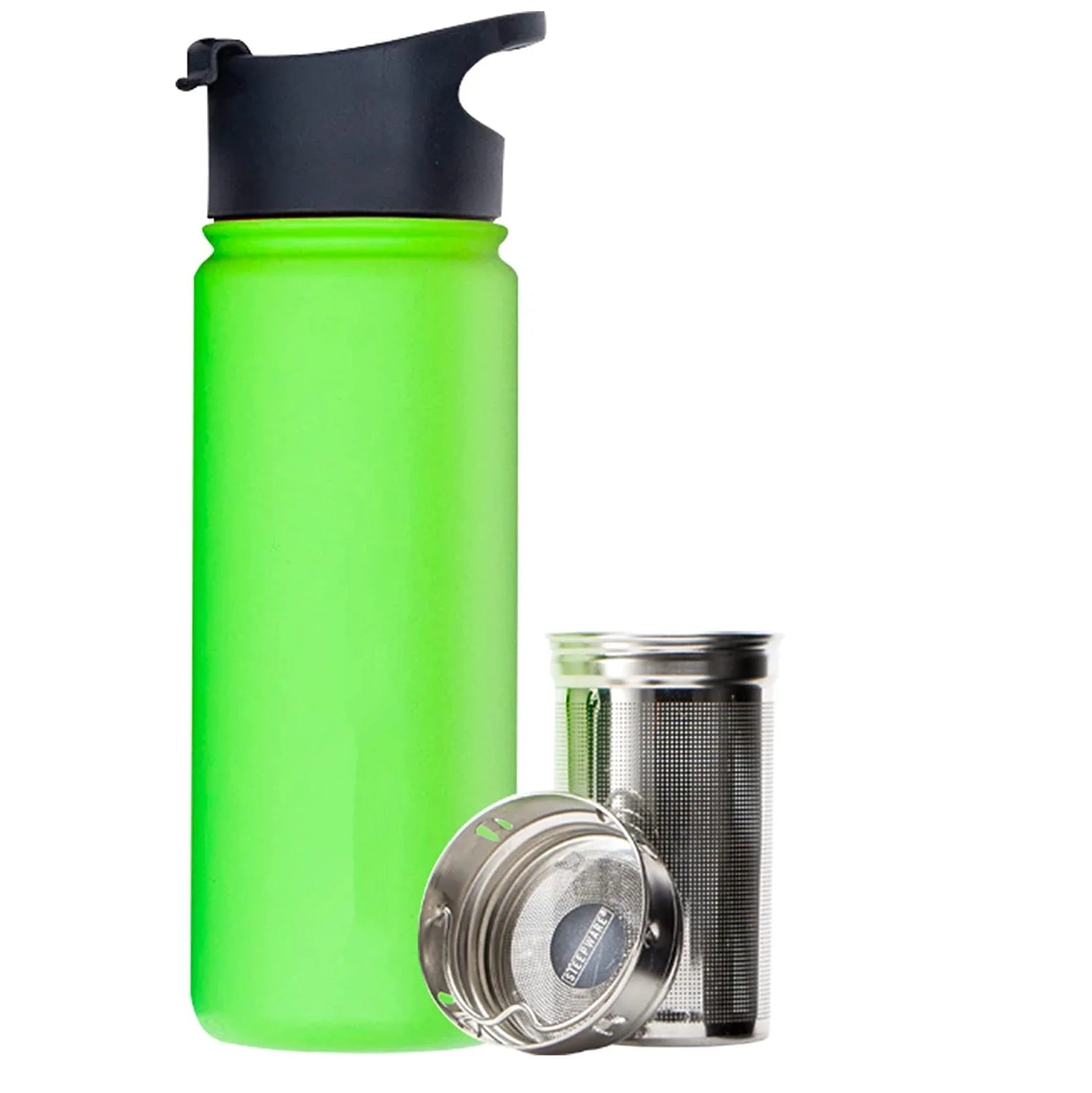 12 oz 18 Oz Portable Wide Tea Coffee Tools Eco-Friendly Modern Luxury Insulated Stainless Steel Tumbler with Long Infuser